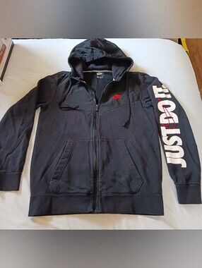 Nike Full Zip Hoodie Sweatshirt Small